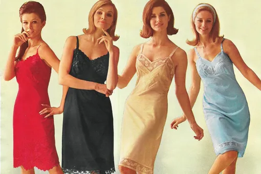 Зачем женщины в СССР носили комбинации под платьями, и куда они делись сейчас?