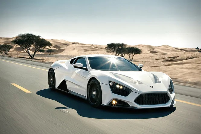 Zenvo ST1 первая и пока единственная модель производителя суперкаров Zenvo. Машина была представлена в 2009 году и производится малыми сериями.