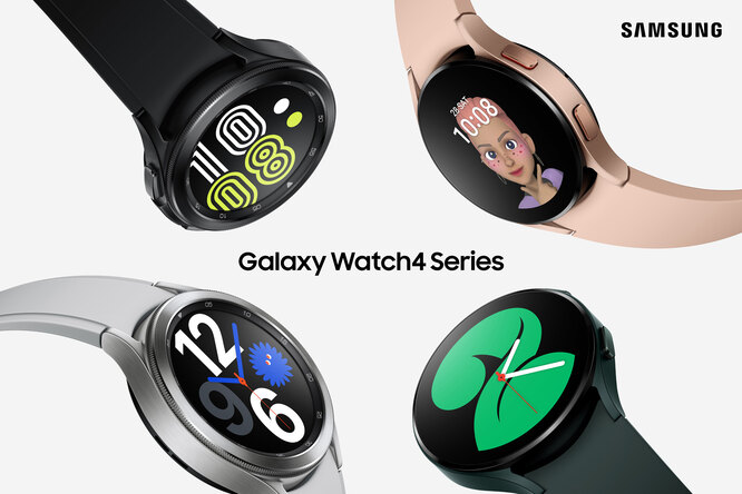 Samsung  представил Galaxy Watch4 и Galaxy Watch4 Classic — «умные» часы нового поколения