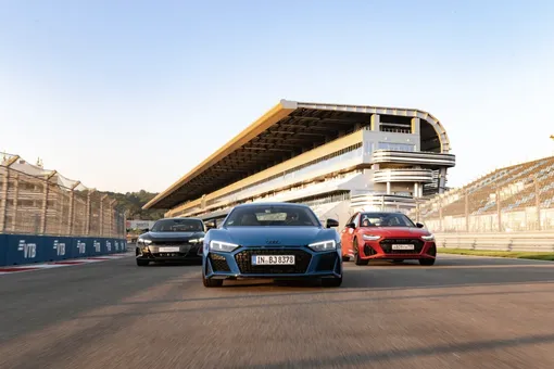 Что будет за превышение скорости: тест-драйв Audi RS на гоночном треке