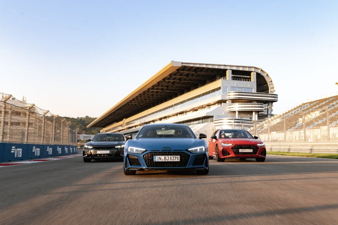 Что будет за превышение скорости: тест-драйв Audi RS на гоночном треке