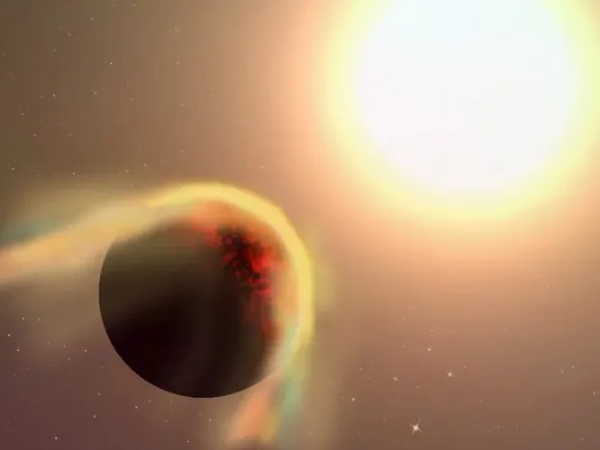 Kepler-70b побил сразу несколько космических рекордов. Во-первых, температура его поверхности составляет порядка двух тысяч градусов по Цельсию, а во-вторых это планета, ближайшая к своей звезде из всех известных.
