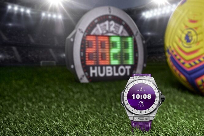 Часовой бренд Hublot, официальный хронометрист Премьер-лиги, выпустил новую модель смарт-часов Big Bang e Premier League Часовой бренд Hublot, официальный хронометрист Премьер-лиги, выпустил новую модель смарт-часов Big Bang e Premier League