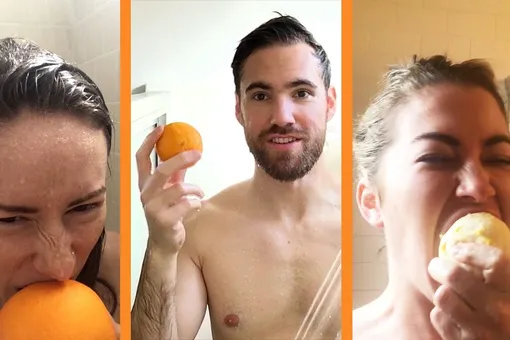 Зачем люди едят апельсины в душе: восхитительный тренд из соцсетей, который стоит попробовать каждому
