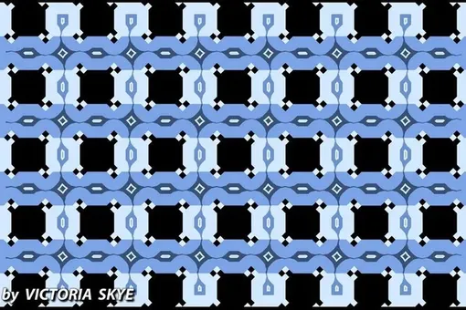 Головокружительная оптическая иллюзия: наклонные или все же прямые полосы?
