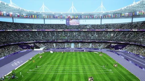 Стадион Stade de Fance, который примет Летние Игры-2024
