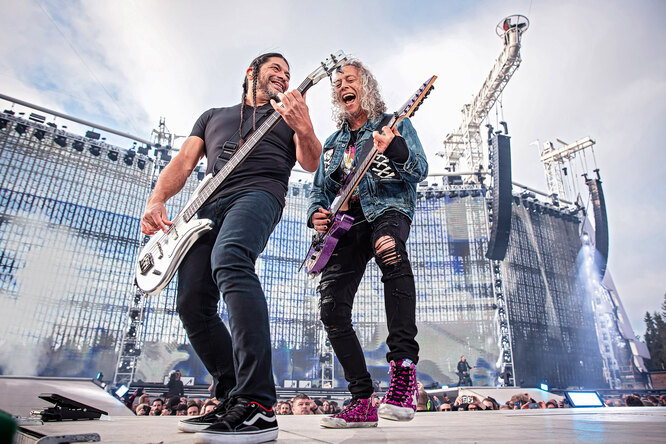 Как рок-музыканты из Metallica поддерживают себя в отличной физической форме