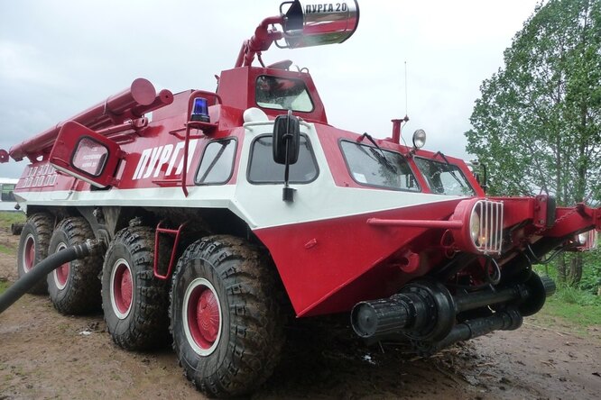 Как работают пожарные танки и броневики: колоссальные промышленные машины, которые вы не увидите никогда в жизни