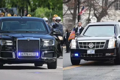 У кого лимузин круче — у Путина или у Трампа?