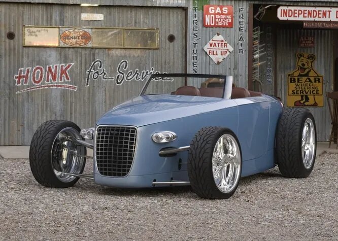 Caresto. С 2004 года эта компания из Ангельхольма производит потрясающей красоты хот-роды ручной сборки на агрегатах Volvo. На снимке Caresto V8 Speedster. В год дебюта компания выиграла крупный международный конкурс «Хот-род года».