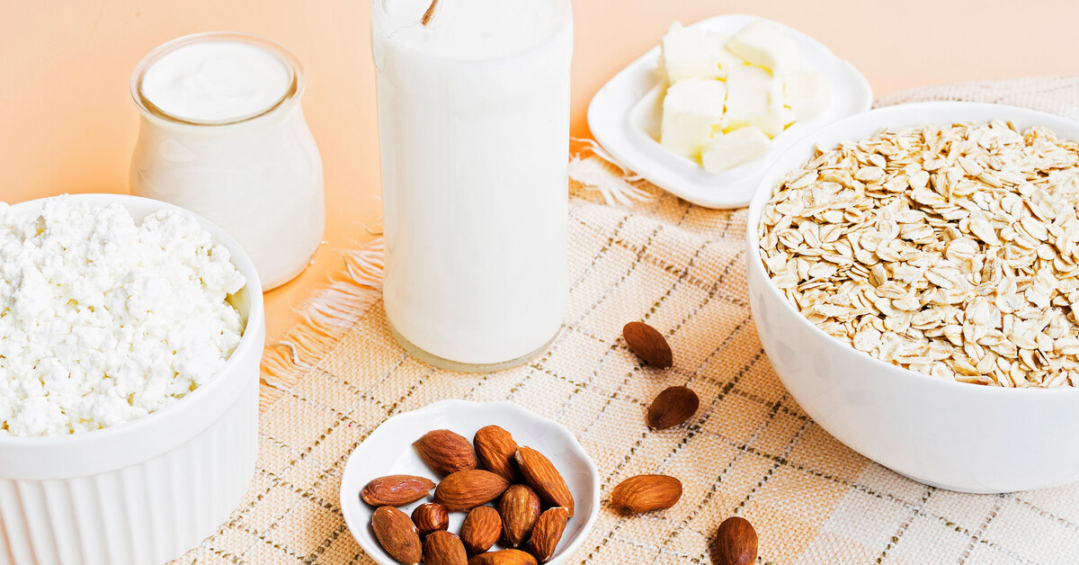 Leche con avena para merendar