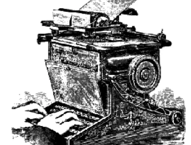 Печатная машинка от Генри Милля. Генри Милль был английским изобретателем, в 1714 году запатентовавшим «Машину для расшифровки письма», по описанию изрядно напоминавшую печатную машинку. Он умер в 1770 году, так и не сумев воплотить своё изобретение в жизнь. Первые печатные машинки создали лишь в XIX веке.