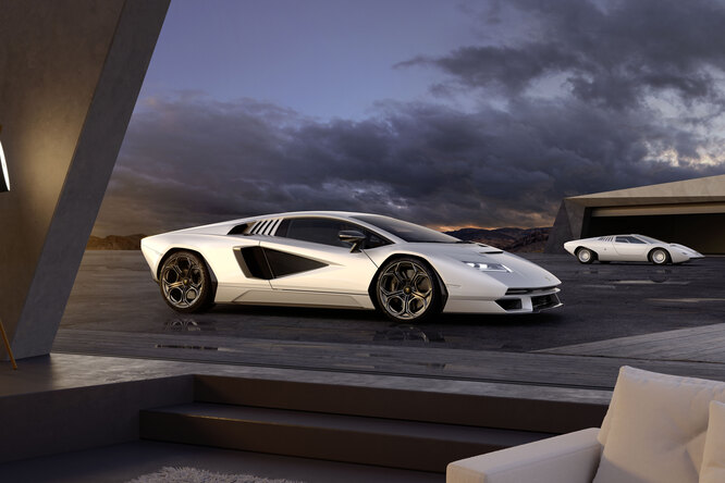 Возрождение легенды: новый Lamborghini Countach вышел в год 50-летия модели