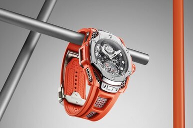 Hublot выпустили новаторские часы в коллаборации с художником Сэмюэлем Россом
