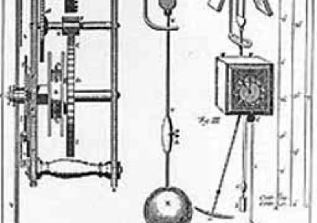 Маятниковые часы от Галилео Галилея. Изучая колебания маятника, Галилей в 1641 году продумал так же концепцию продвинутых маятниковых часов. Но он был уже слишком стар, чтобы воплотить её. В 1656 году нидерландский механик Христиан Гюйгенс создал по собственным чертежам превосходно работающие маятниковые часы, схожие с задумкой Галилея.